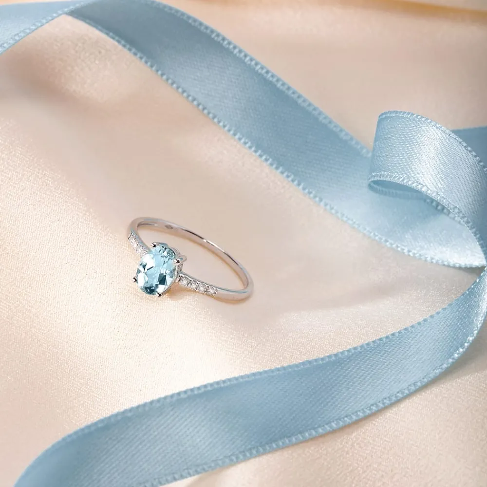 Gioielli Donna|Anelli<Bluespirit ANELLO ACQUAMARINA - P.20S403000210