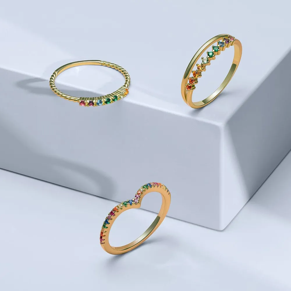 Gioielli In Argento|Gioielli Donna<Bluespirit ANELLO COLORFUL - P.57U203000412