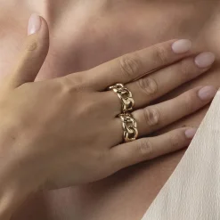 Gioielli Donna|Anelli In Acciaio<Bluespirit ANELLO FELICITA' - P.314C03000116