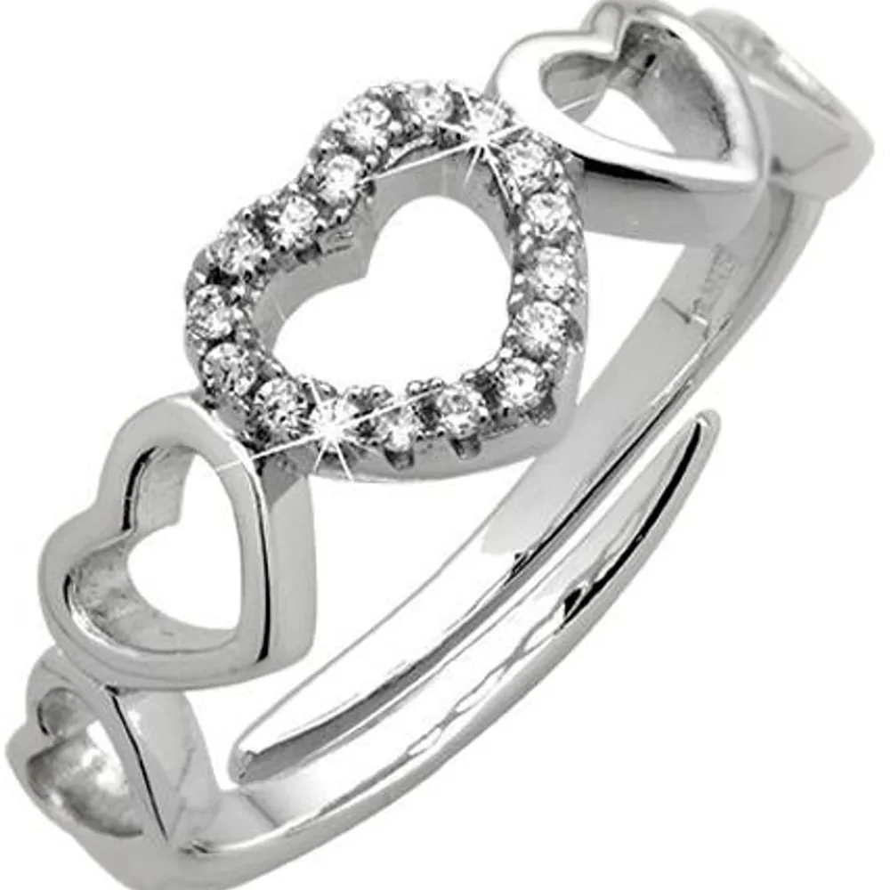 Anelli In Argento|Anelli<Bluespirit ANELLO HEARTS - P.25F403000200