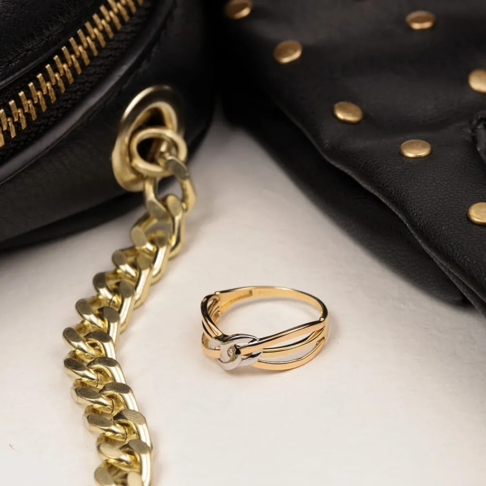Gioielli Donna|Anelli In Oro<Bluespirit Anello Intreccio - P.13C903001110