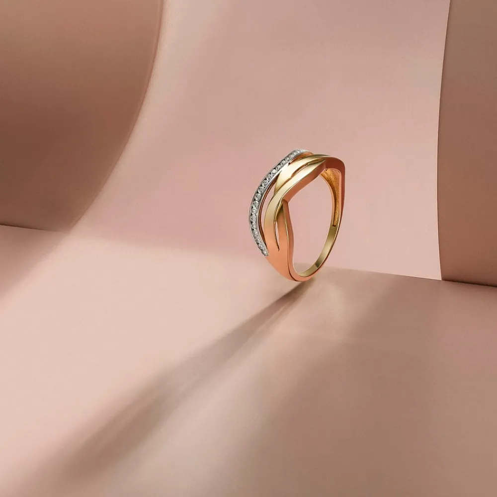 Gioielli Donna|Anelli In Oro<Bluespirit ANELLO INTRECCIO - P.13C903000712