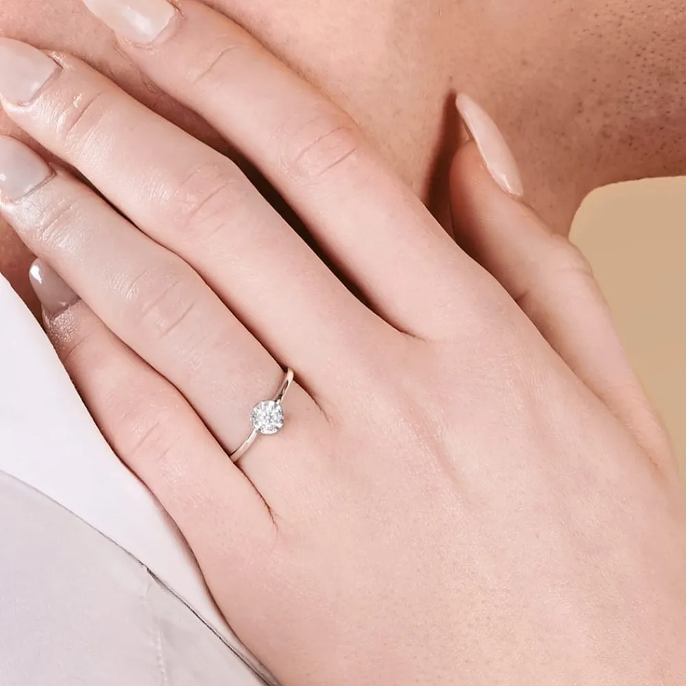Gioielli Donna|Anello Solitario<Bluespirit ANELLO LUX ETOILE - P.20P503000512