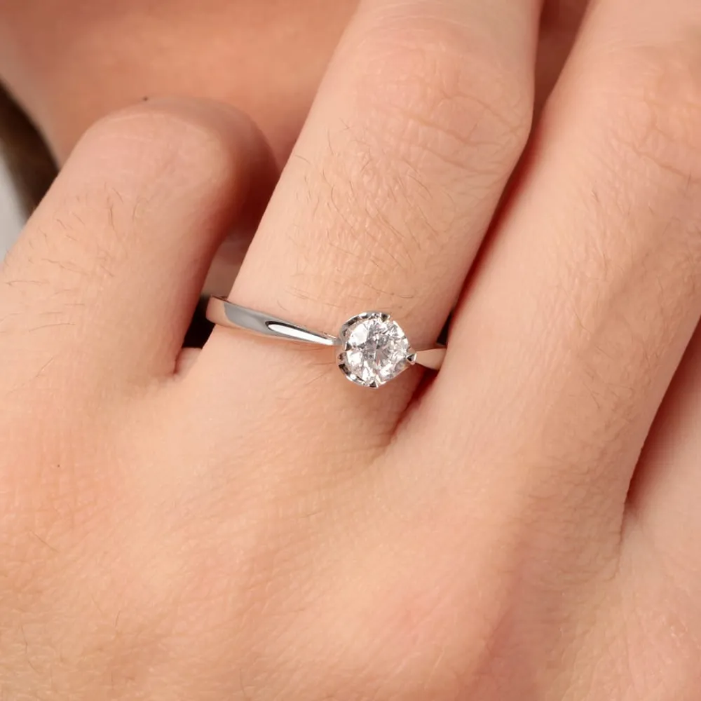 Gioielli Donna|Anello Solitario<Bluespirit Anello Promessa d'amore - P.20T103000612I