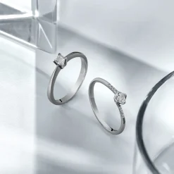 Scopri Tutti Gli Anelli Di Fidanzamento|Anello Solitario<Bluespirit Anello Promessa d'amore - P.203103006210