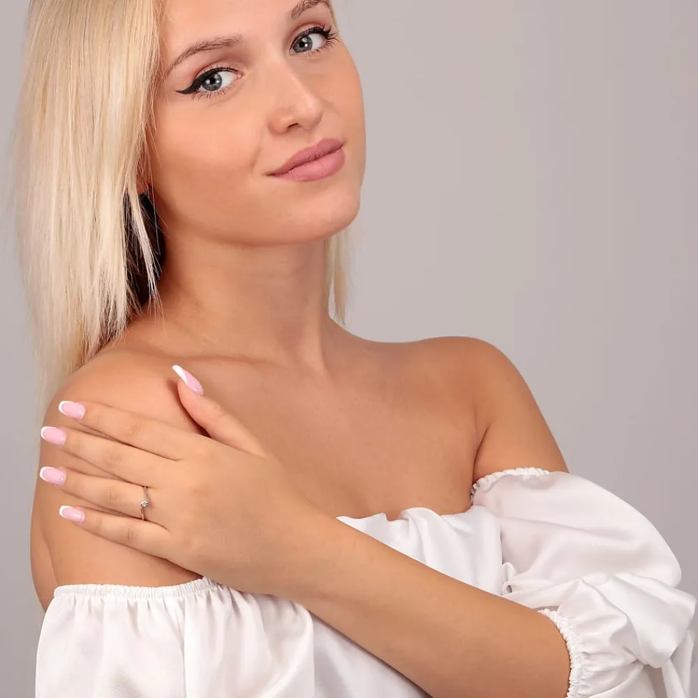 Gioielli Donna|Anello Solitario<Bluespirit Anello Promessa d'amore - P.203103000810