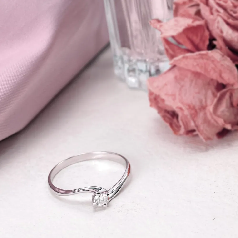 Gioielli Donna|Anello Solitario<Bluespirit Anello Promessa d'amore - P.203103000810
