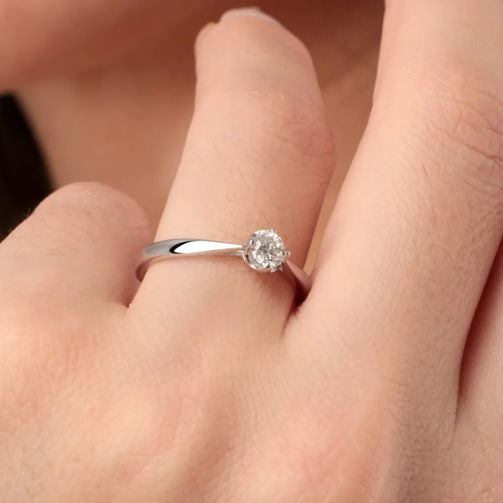 Gioielli Donna|Anello Solitario<Bluespirit Anello Promessa d'amore - P.20T103000512I