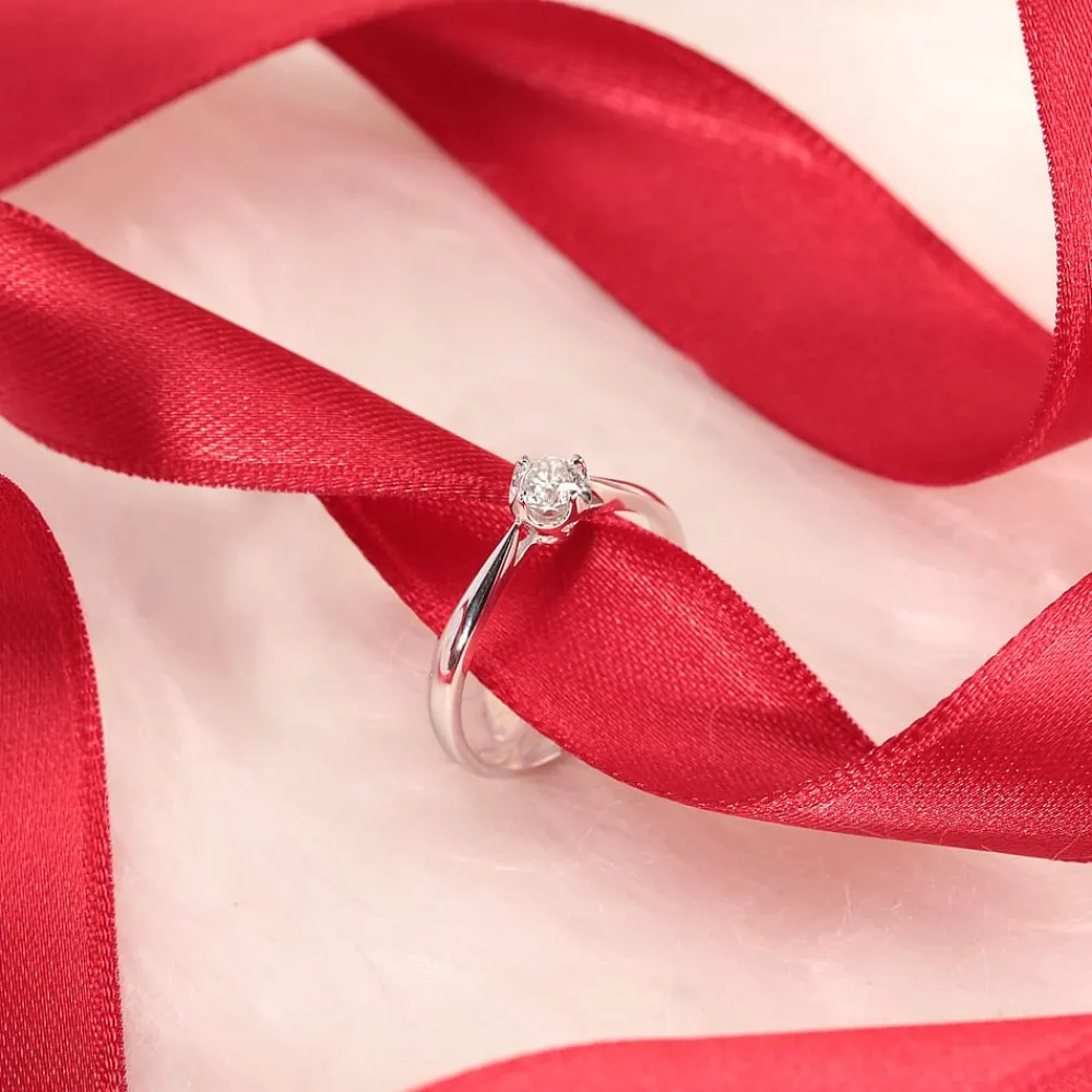 Gioielli Donna|Anello Solitario<Bluespirit Anello Promessa d'amore - P.20T103000512I