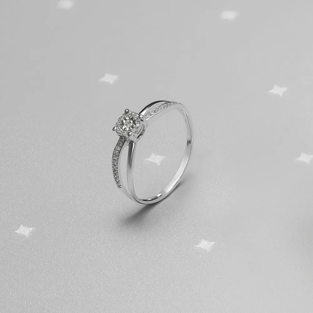 Gioielli Donna|Anello Solitario<Bluespirit Anello Promessa d'amore - P.203103006406