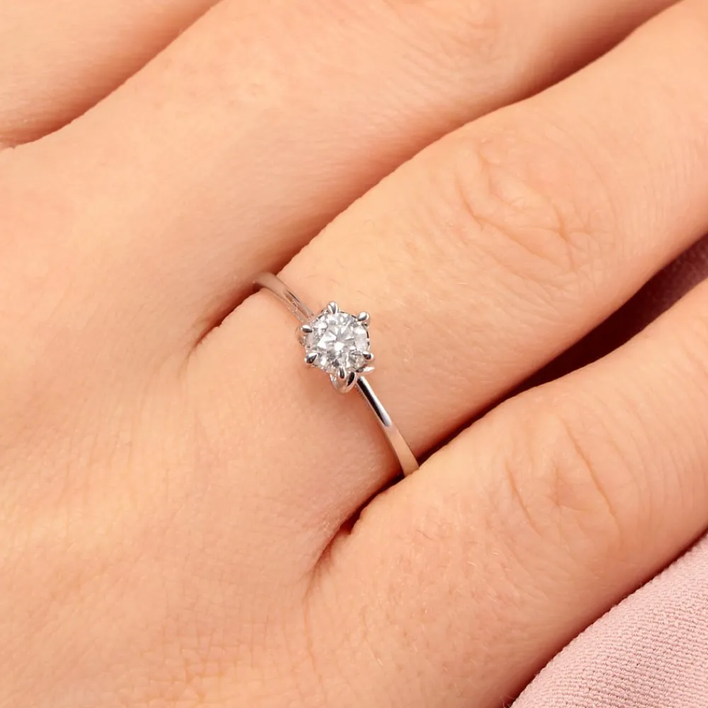 Gioielli Donna|Anello Solitario<Bluespirit Anello Promessa d'amore - P.20C903005312I