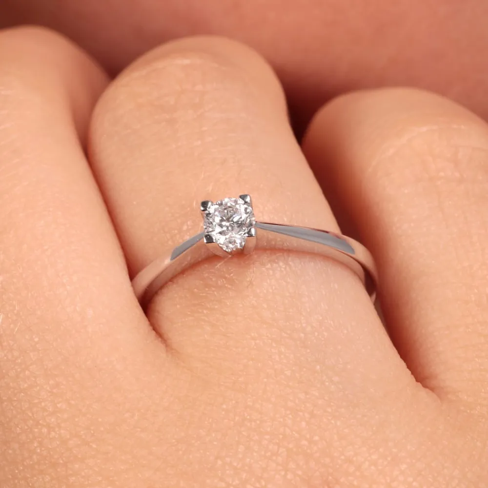 Gioielli Donna|Anello Solitario<Bluespirit Anello Promessa d'amore - P.20C903002510I