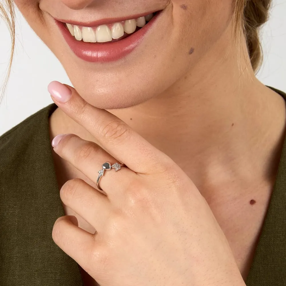 Anelli|Gioielli In Argento<Bluespirit ANELLO SOLIS CUORI - P.256F03000112