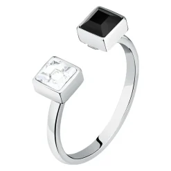 Anelli|Gioielli In Acciaio<Karl Lagerfeld ANELLO CRYSTALS - KLAYC52012