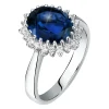 Scopri Tutti Gli Anelli Di Fidanzamento|Anello Princess<Live Diamond Anello - LD34897009I