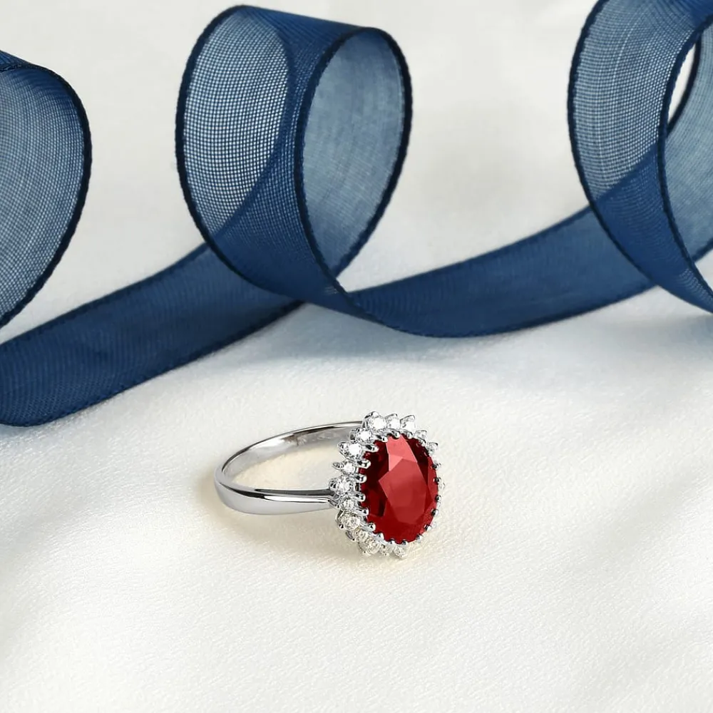 Scopri Tutti Gli Anelli Di Fidanzamento|Anello Princess<Live Diamond Anello - LD34891009I