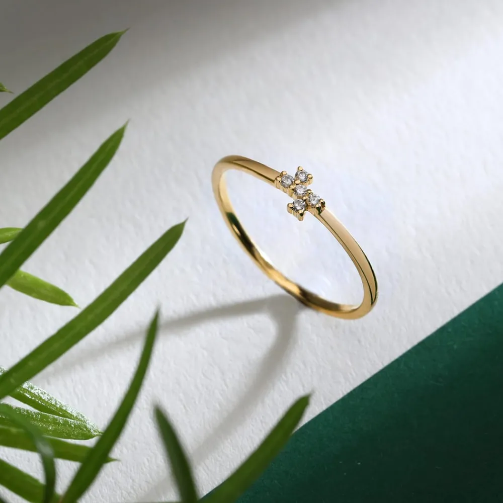 Anelli|Gioielli Con Diamanti<Live Diamond ANELLO CONTEMPORARY DIAMOND - LDY005108010