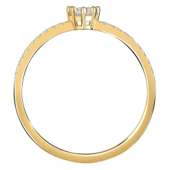 Scopri Tutti Gli Anelli Di Fidanzamento|Anello Solitario<Live Diamond ANELLO CONTEMPORARY DIAMOND - LDY029122010