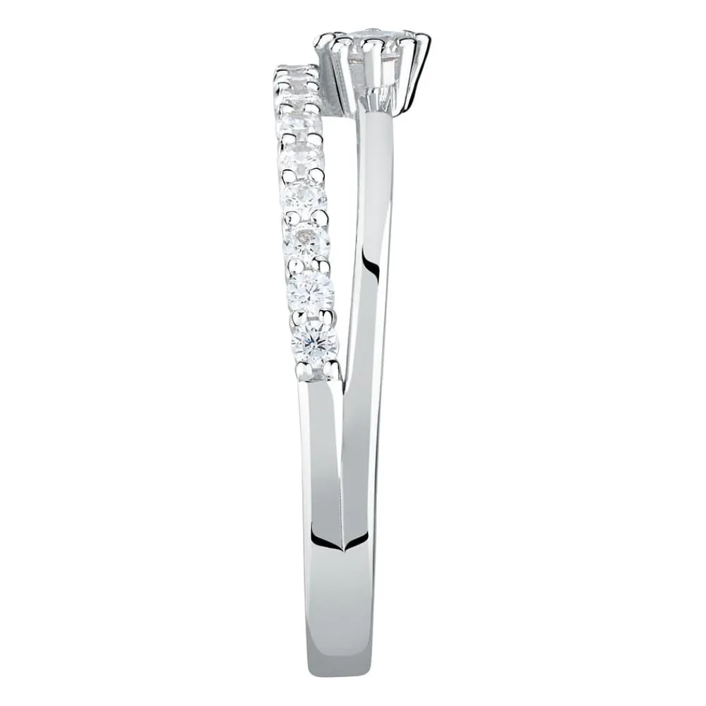 Anello Veretta|Anelli<Live Diamond ANELLO CONTEMPORARY DIAMOND - LDW036104010