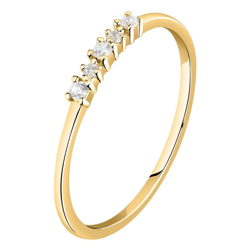 Anello Veretta|Anelli<Live Diamond ANELLO CONTEMPORARY DIAMOND - LDY007107010