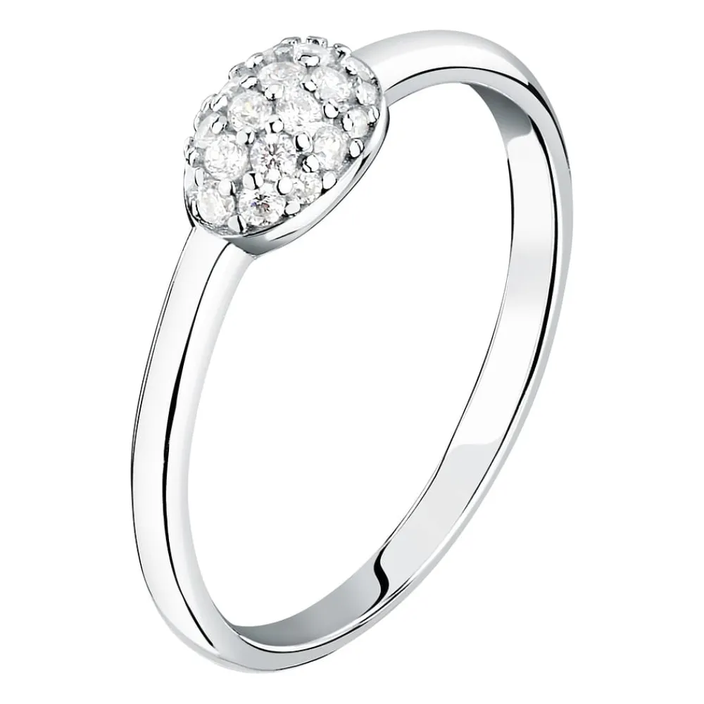 Gioielli In Argento|Anelli<Morellato ANELLO PAVE' - SAZB13012