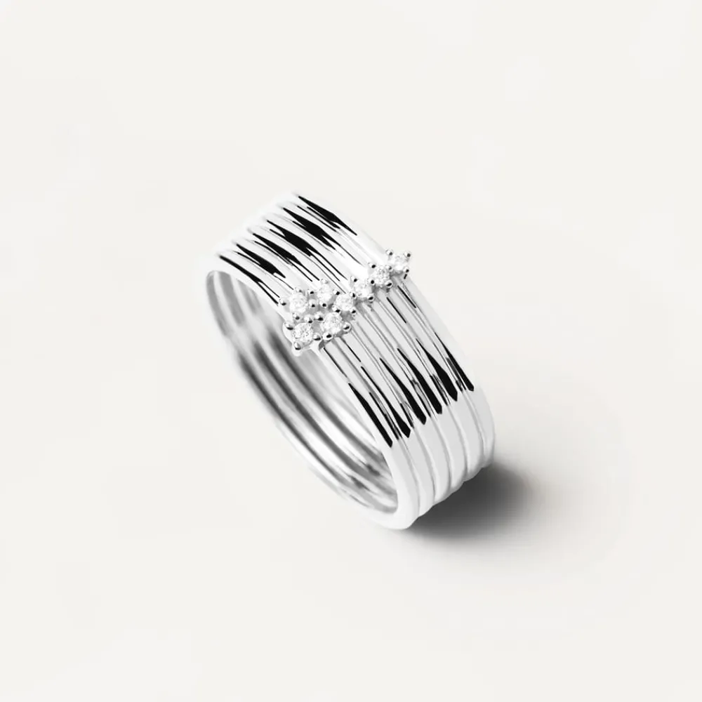 Gioielli In Argento|Anelli<Pdpaola ANELLO SUPER FUTURE - PP.AN02-614-14