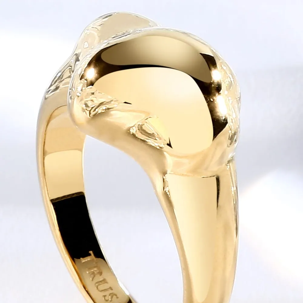 Anelli In Acciaio|Gioielli Donna<Trussardi ANELLO T-DESIGN - TJAXA19012