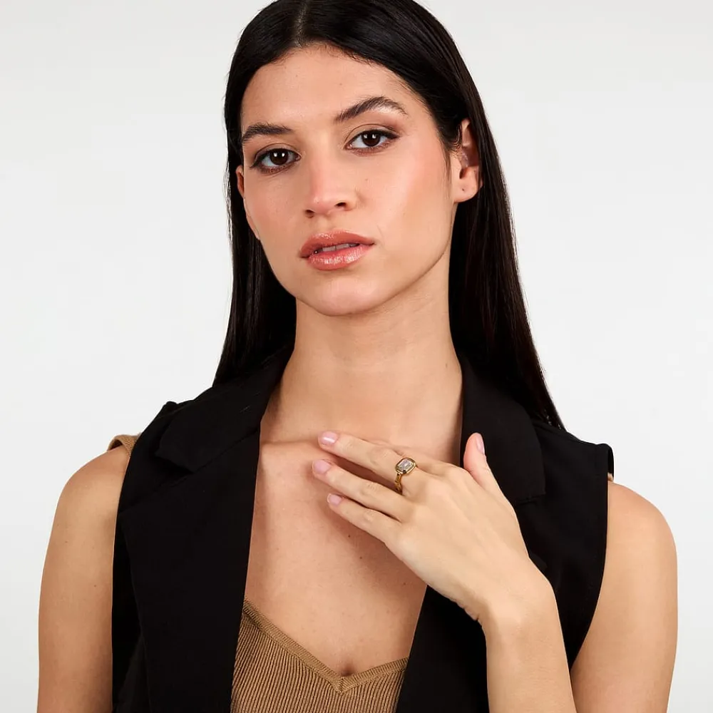 Anelli In Acciaio|Anelli<Trussardi ANELLO T-DESIGN - TJAXA29012
