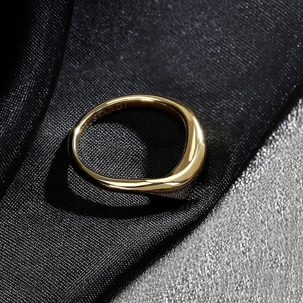 Gioielli In Acciaio|Anelli In Acciaio<Trussardi ANELLO T-DESIGN - TJAXA07012
