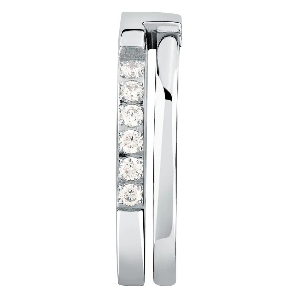 Anelli In Acciaio|Gioielli Donna<Trussardi ANELLO T-LOGO - TJAXC42012