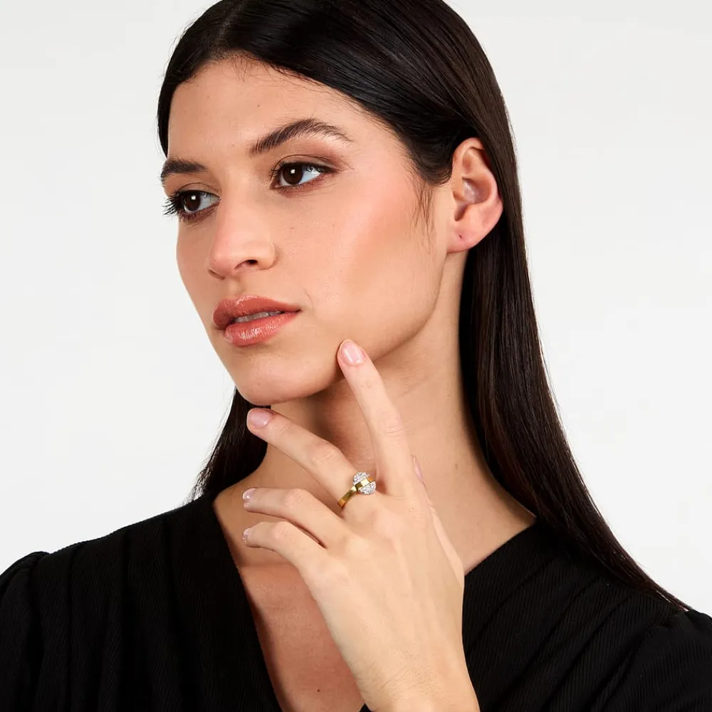 Anelli In Acciaio|Anelli<Trussardi ANELLO T-ROUND - TJAYF19012