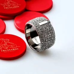Anelli In Acciaio|Anelli<Trussardi ANELLO T-ROUND - TJAYF18012