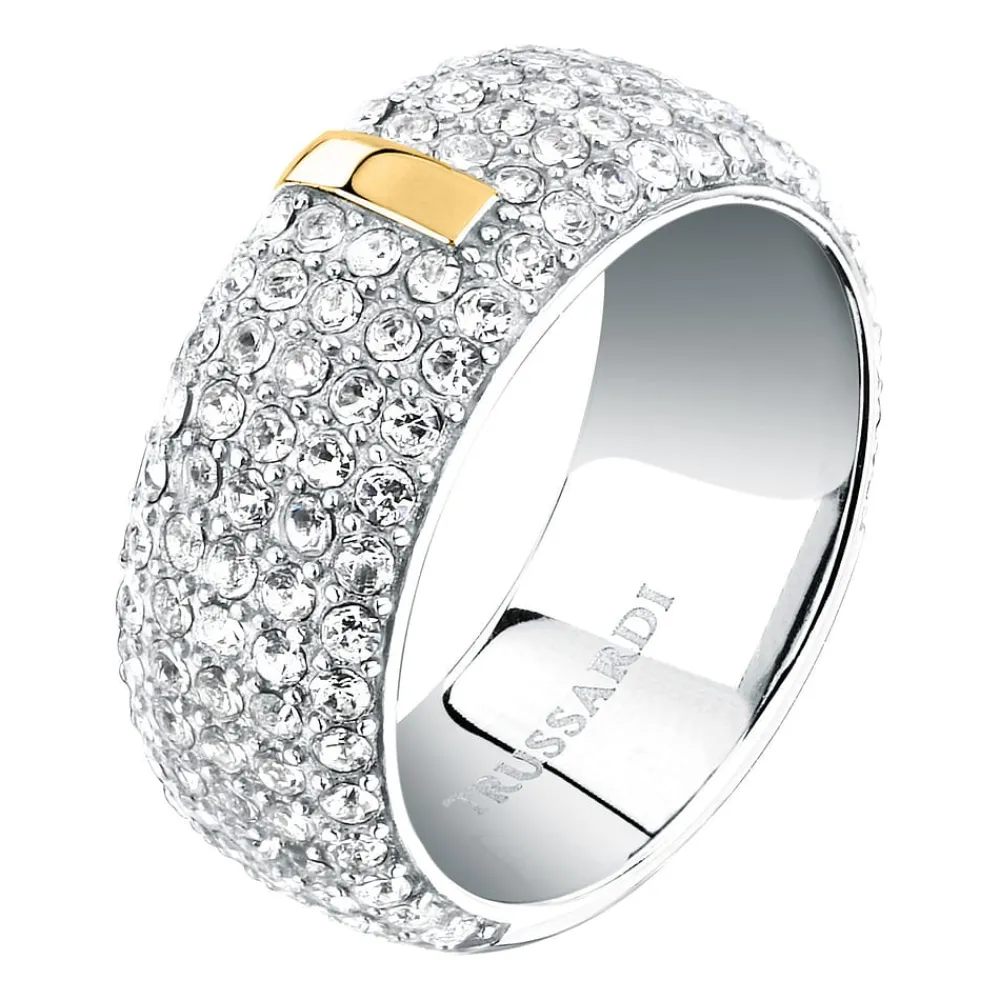 Anelli In Acciaio|Anelli<Trussardi ANELLO T-ROUND - TJAYF17012