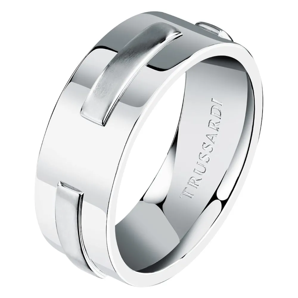 Anelli In Acciaio|Anelli Uomo<Trussardi ANELLO T-STEEL - TJAXV42019