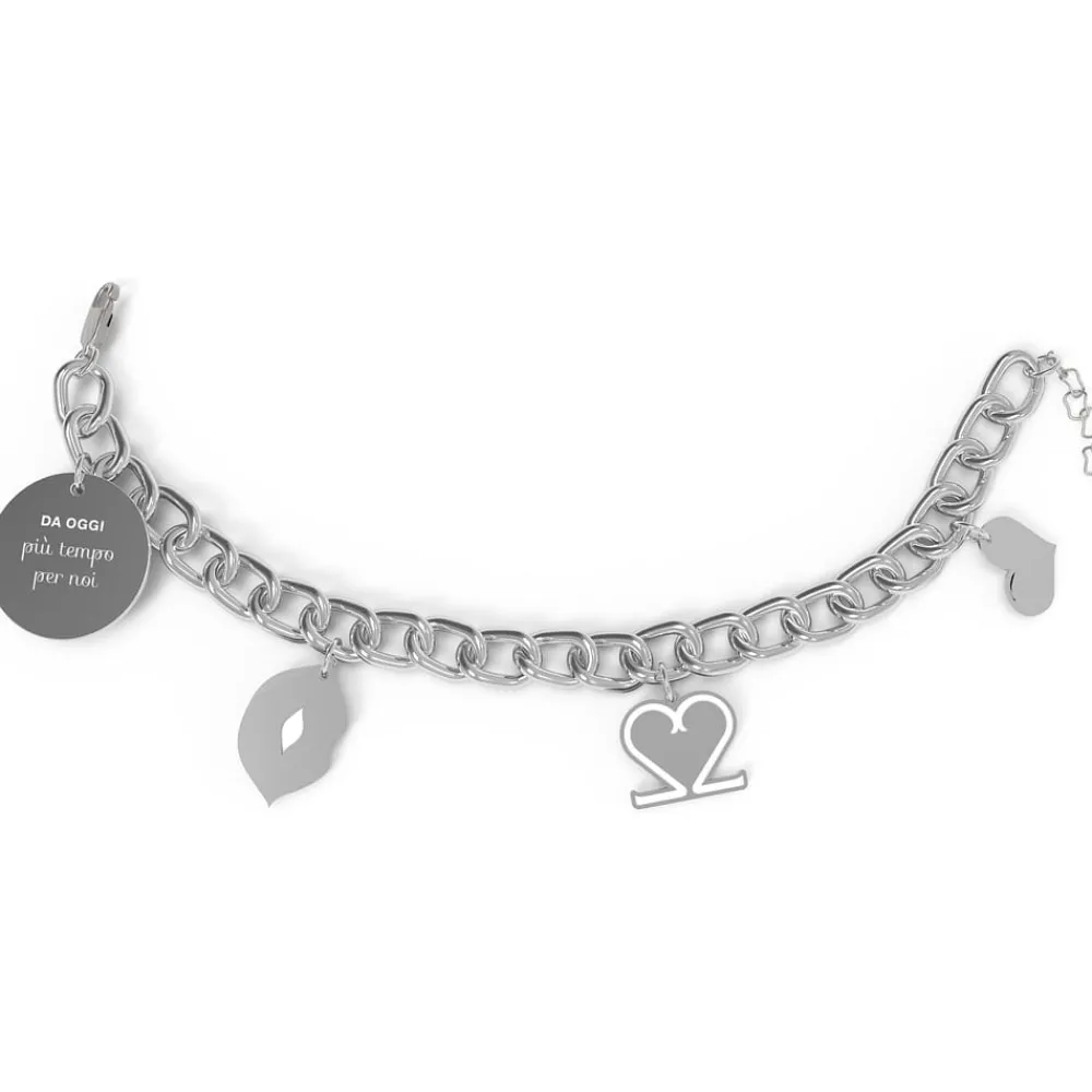 Bracciali|Gioielli In Acciaio<10 buoni propositi BRACCIALE LE GROUMETTE - BP.B5988