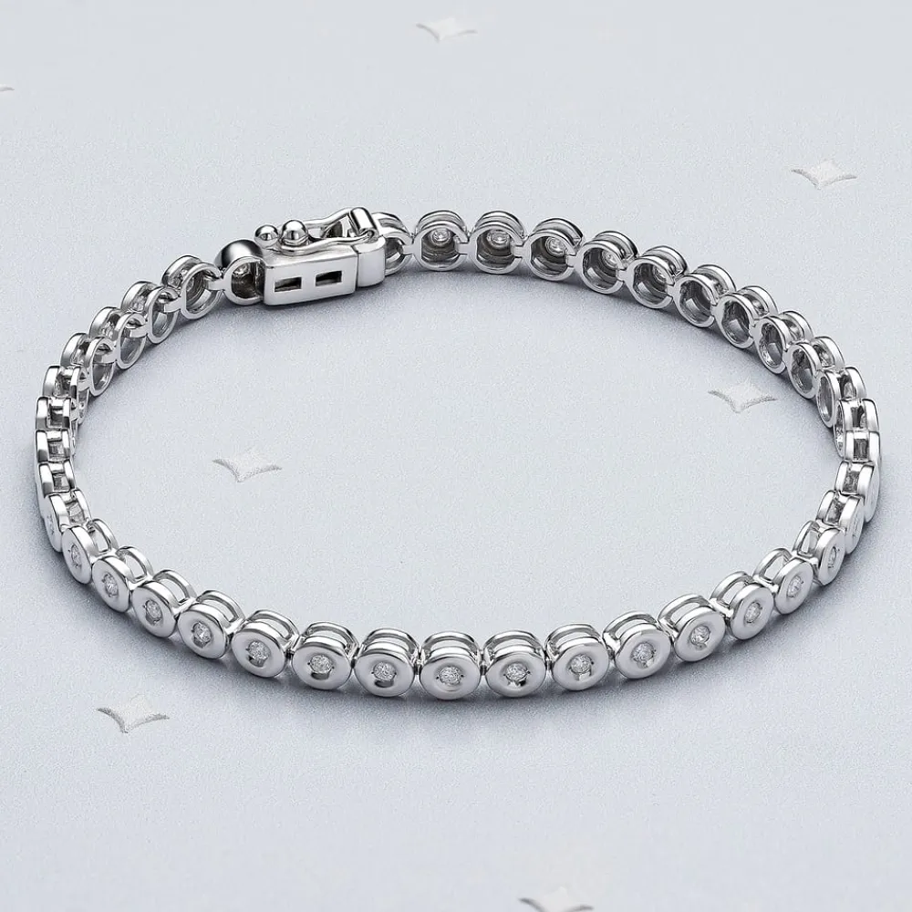 Gioielli Con Diamanti|Bracciali Con Diamanti<Bluespirit BRACCIALE B-TENNIS - P.20E705000500