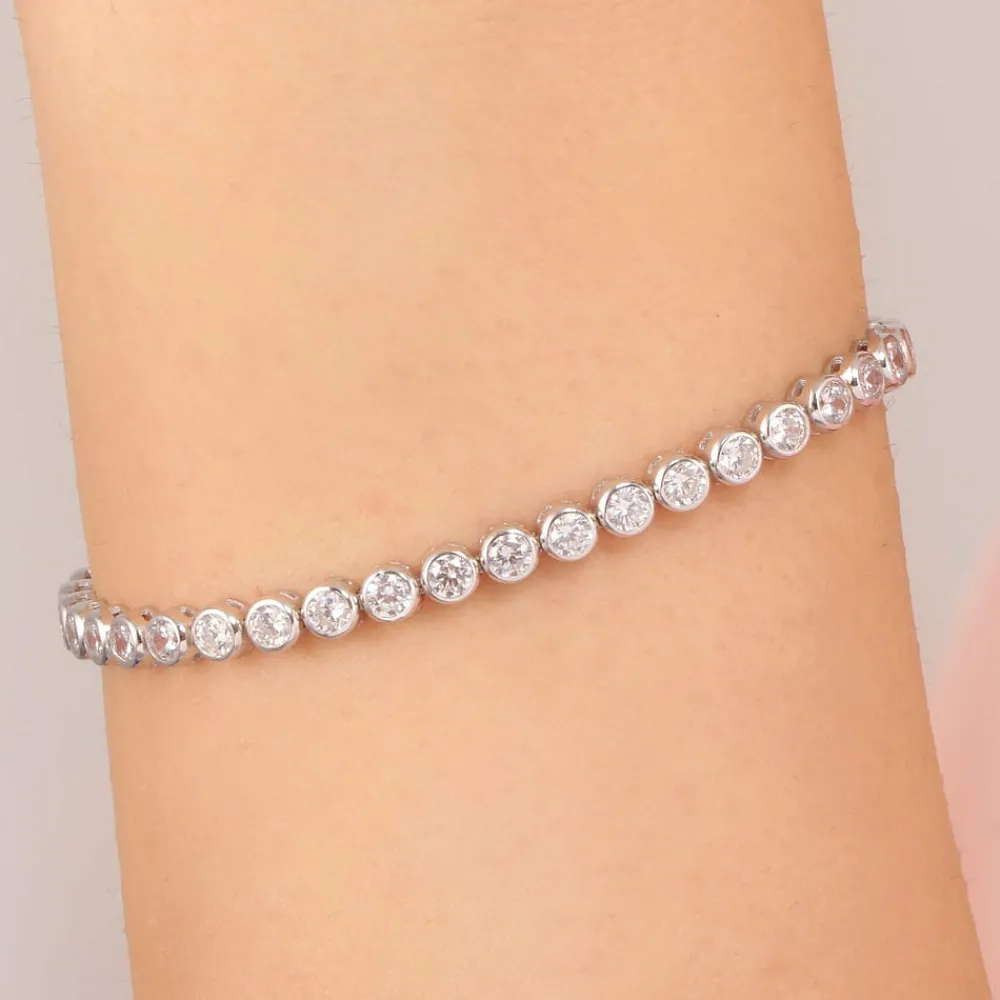 Bracciali|Gioielli In Argento<Bluespirit BRACCIALE B-TENNIS - P.25E705000200