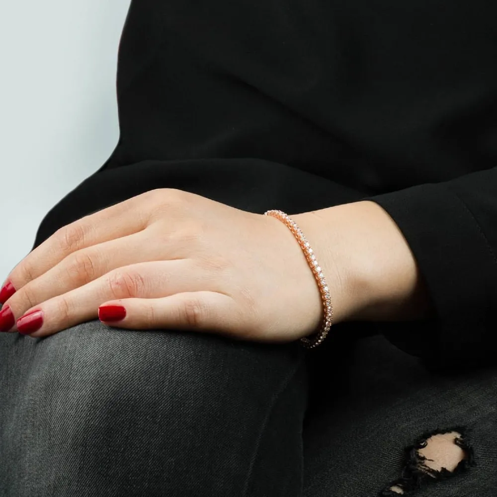 Bracciali|Gioielli In Argento<Bluespirit BRACCIALE B-TENNIS - P.531205000100