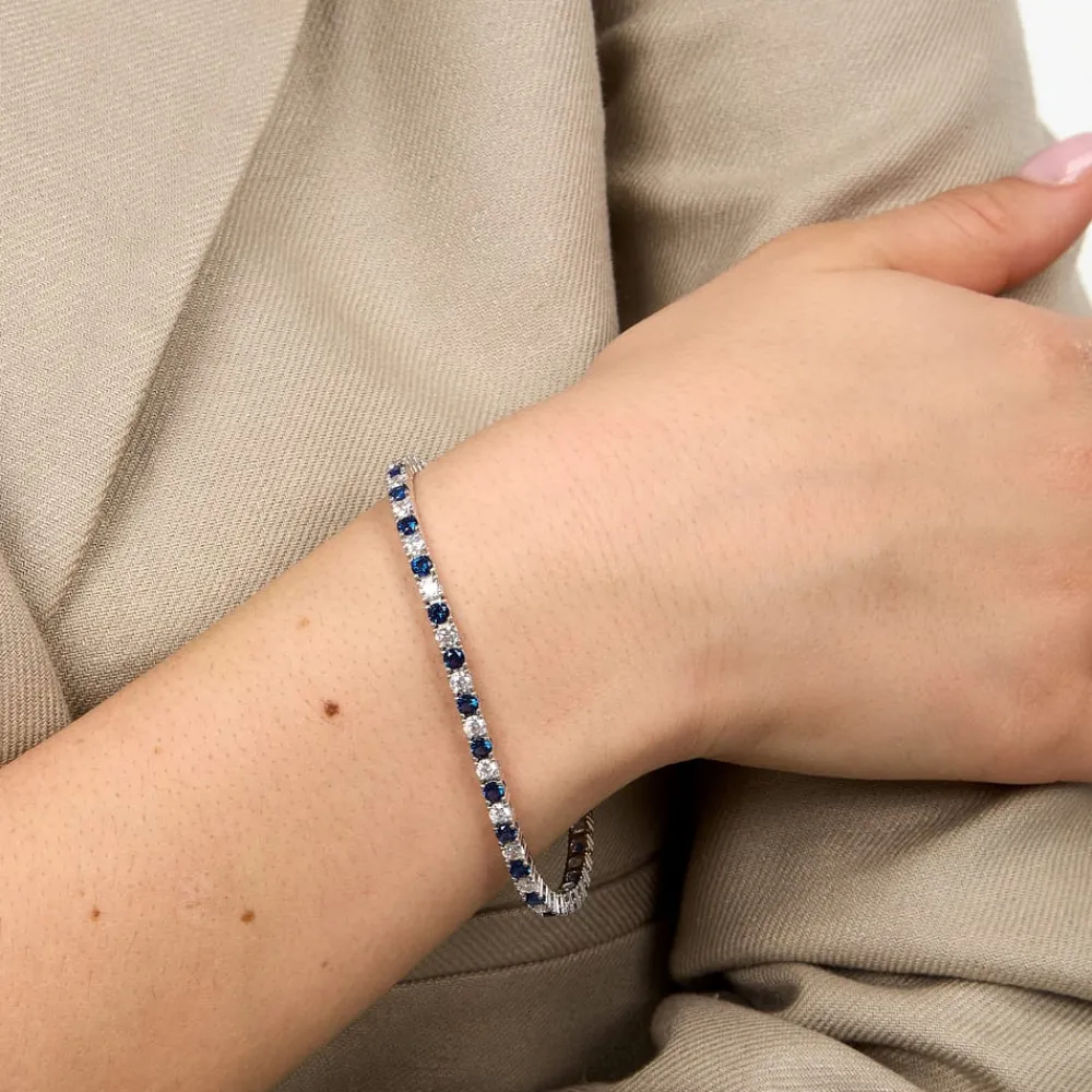 Bracciali In Argento|Bracciali<Bluespirit BRACCIALE B-TENNIS - P.251205000300