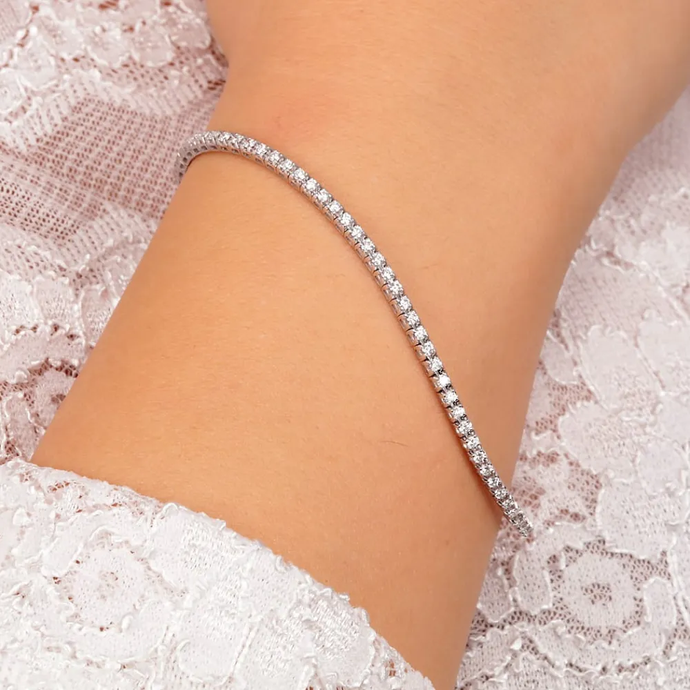 Gioielli Donna|Bracciali Con Diamanti<Bluespirit BRACCIALE B-TENNIS - P.20E705000300
