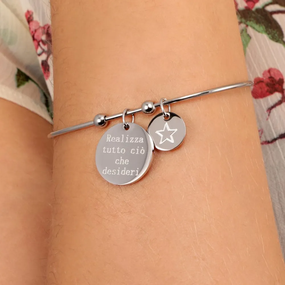Bracciali|Gioielli In Acciaio<Bluespirit BRACCIALE GOOD VIBES - P.31R505000800