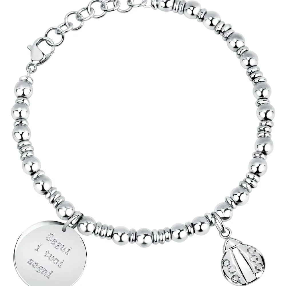 Gioielli Donna|Bracciali In Acciaio<Bluespirit BRACCIALE GOOD VIBES - P.31R505003000