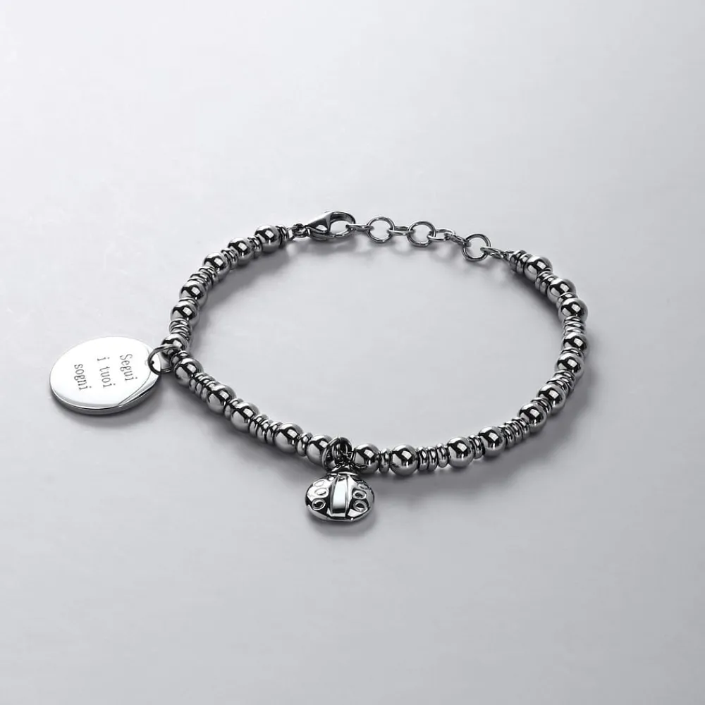 Gioielli Donna|Bracciali In Acciaio<Bluespirit BRACCIALE GOOD VIBES - P.31R505003000