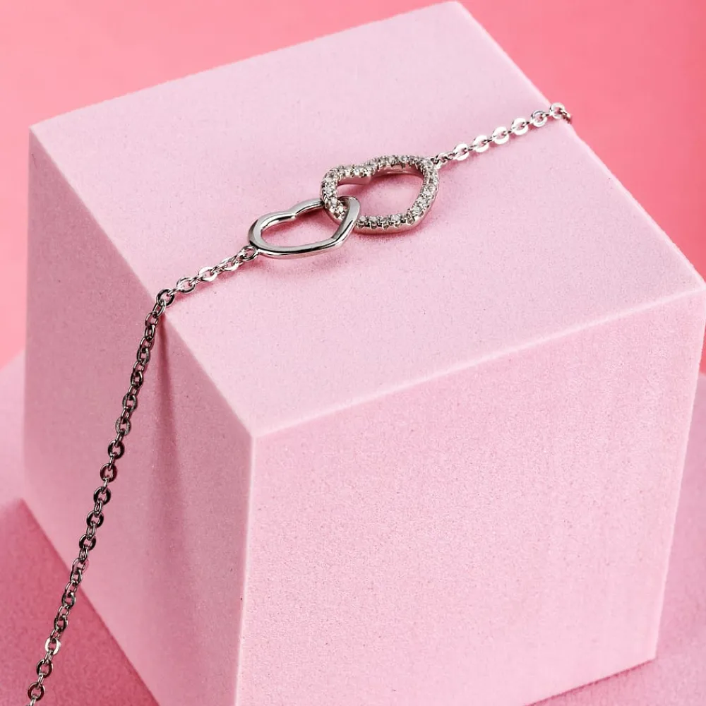 Gioielli In Argento|Gioielli Donna<Bluespirit BRACCIALE HEARTS - P.25F405000300