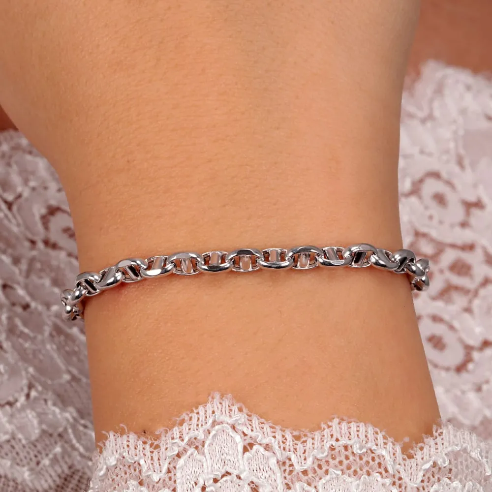 Bracciali In Oro|Bracciali Donna<Bluespirit BRACCIALE TRAVERSINO V. TONDA - P.20V605000100