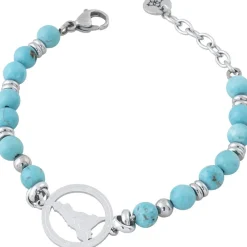 Bracciali|Gioielli In Acciaio<Camurrìa BRACCIALE CAMURRÌA A PIGNULATA - CJ.BR32T.3PT