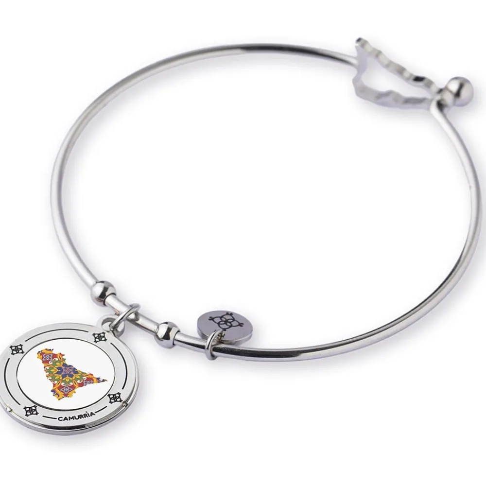 Bracciali|Gioielli In Acciaio<Camurrìa BRACCIALE CAMURRÌA FERRU FILATU - CJ.BR32S.2