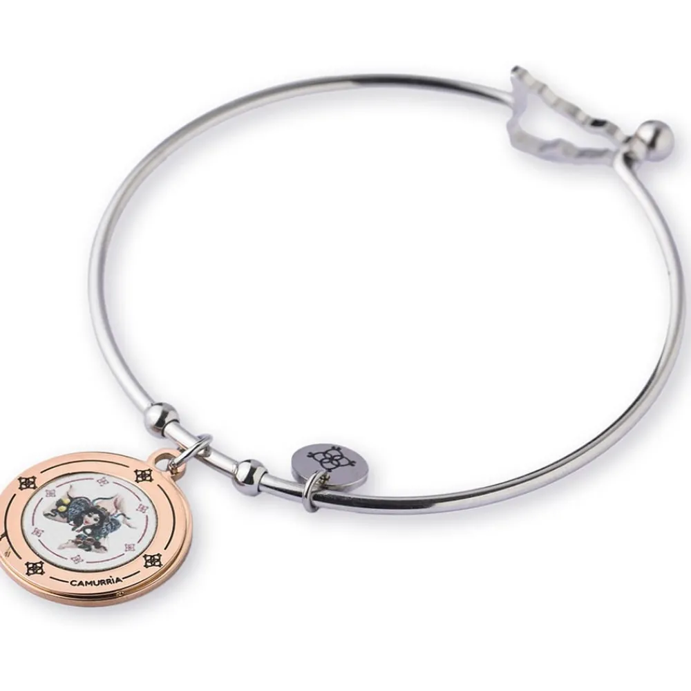 Bracciali|Gioielli In Acciaio<Camurrìa BRACCIALE CAMURRÌA FERRU FILATU - CJ.BR02S.2
