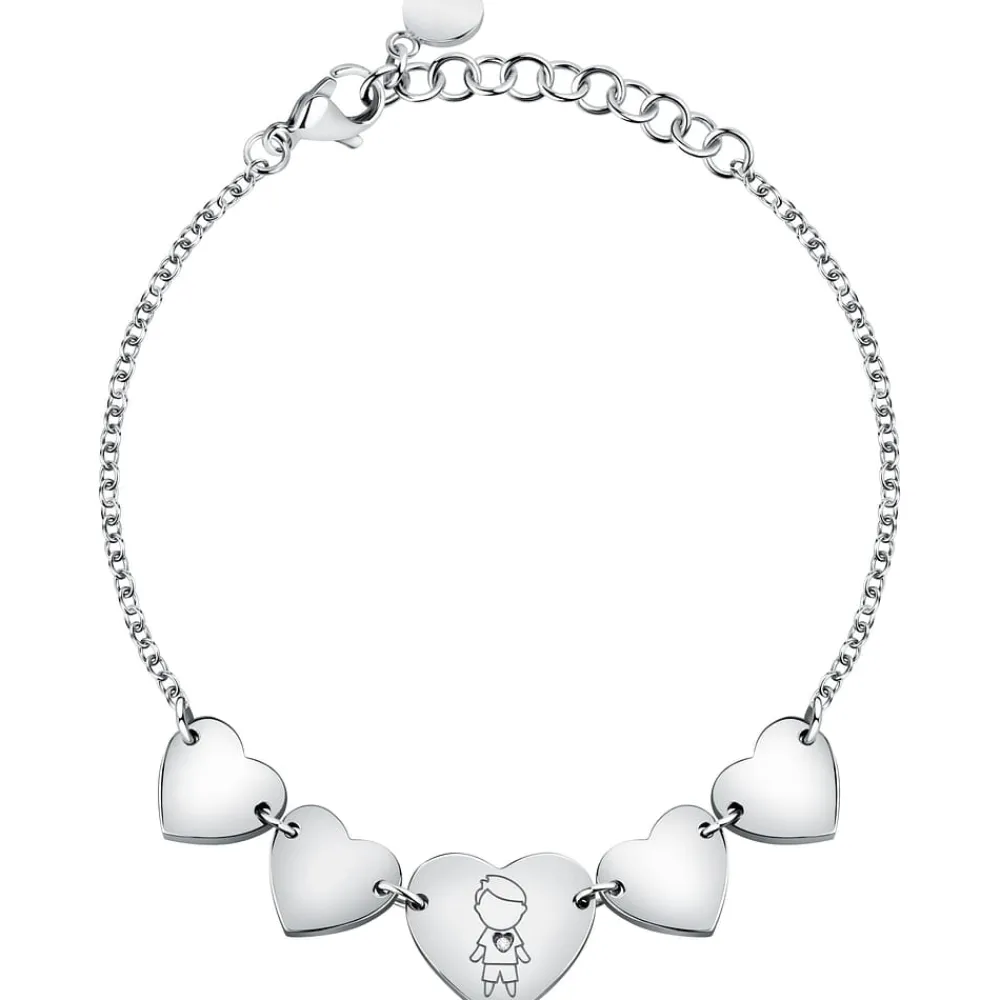 Bracciali|Gioielli In Acciaio<Dolcicoccole BRACCIALE - DOC.31Q405002800
