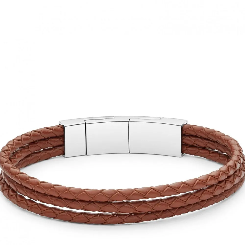 Bracciali|Gioielli In Acciaio<Fossil BRACCIALE VINTAGE CASUAL - JF02683040